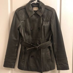 Reiss leather jacket